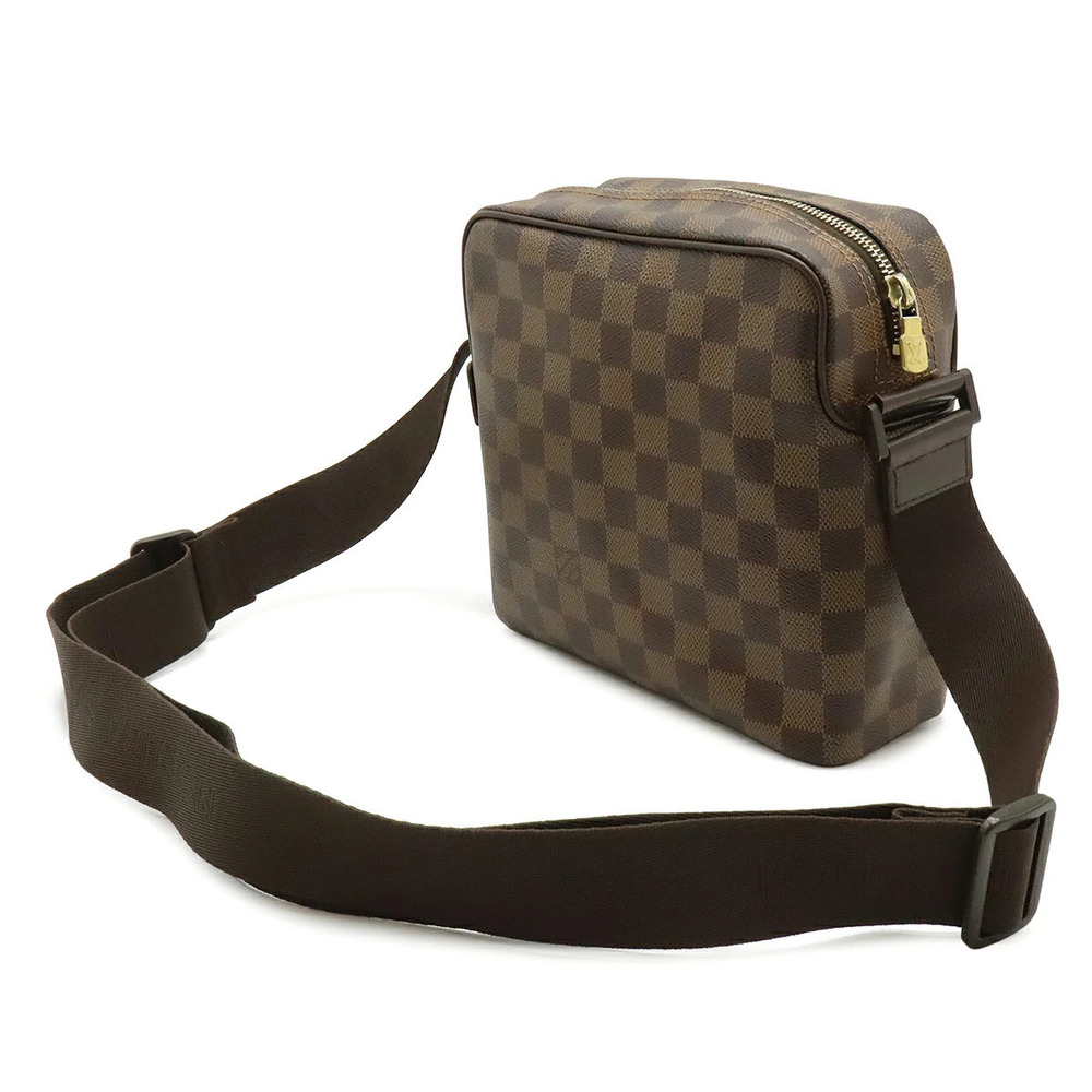 Louis Vuitton Damier Shoulder Crossbody Olaf Bag Brown
